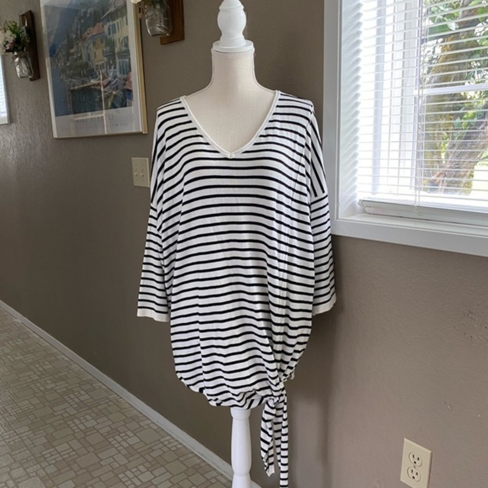 Time and Tru striped lightweight sweater, Sz. XXL
